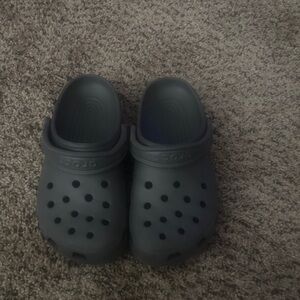 CROCS Kids Dark Gray Water Shoes